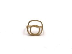 Gold Pop Silber XS Ring