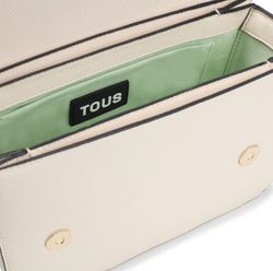 Tous Brenda Beige Mittelgroße Umhängetasche