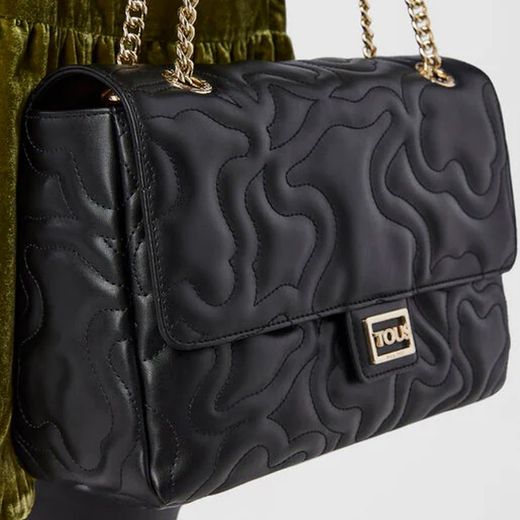 Mittelgroße Umhängetasche Tous Kaos Dream in Schwarz