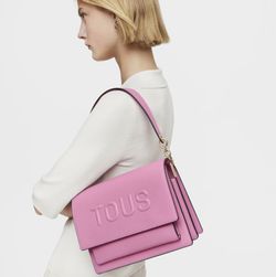 Tous Audree mittelgroße Brenda Rosa Umhängetasche