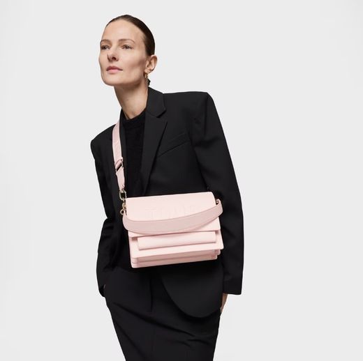 Tous Audree – Mittlere Umhängetasche Brenda in Hellrosa