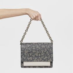 Tous Audree Mittelgroße Umhängetasche Kaos Chain Icon in Schwarz