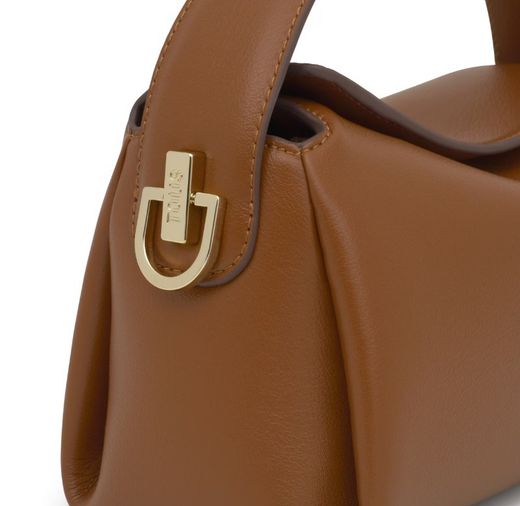 Kamelfarbene Tous Bloom Umhängetasche