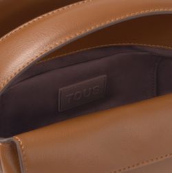 Kamelfarbene Tous Bloom Umhängetasche