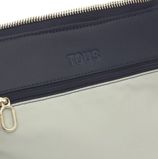 Weiche Umhängetasche „Tous Bockles“ in Marineblau