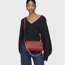 Tous Greta Rote Umhängetasche