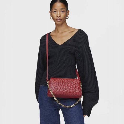 Tous Greta Rote Umhängetasche