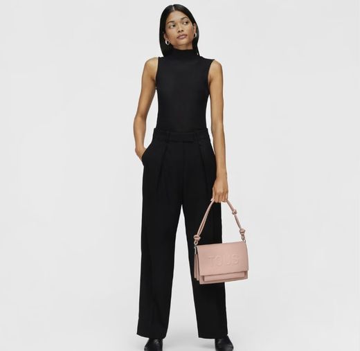 Mittlere Tous Audree La Rue New Umhängetasche in Taupe