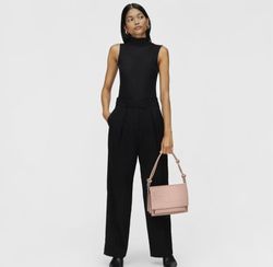 Mittlere Tous Audree La Rue New Umhängetasche in Taupe