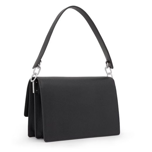 Tous Audree Pockets Medium Schwarze Schultertasche