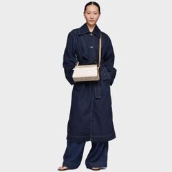 Tous mittelgroße Schultertasche Kaos Icon Ivory