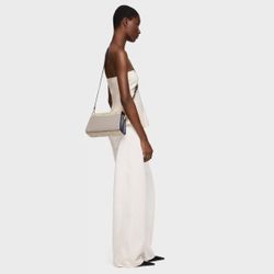 Mittelgroße Tous Kaos Icon Schultertasche in Taupe