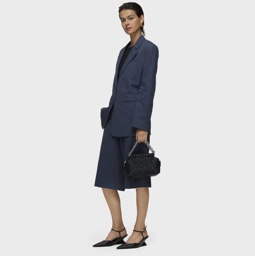 Kleine schwarze Umhängetasche „Tous Jane Puffy Bear“