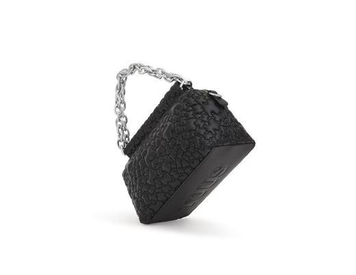 Kleine schwarze Umhängetasche „Tous Jane Puffy Bear“