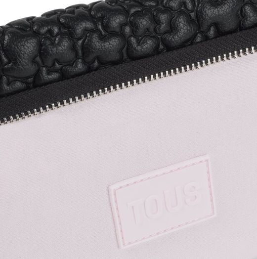 Kleine schwarze Umhängetasche „Tous Jane Puffy Bear“