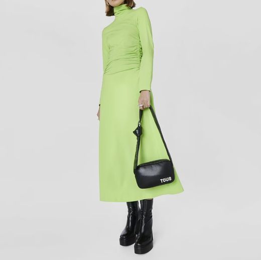 Tous Reporter Carol Schwarze Umhängetasche