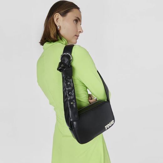 Tous Reporter Carol Schwarze Umhängetasche