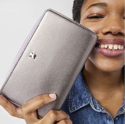 Tous New Dubai Medium Wallet Silber