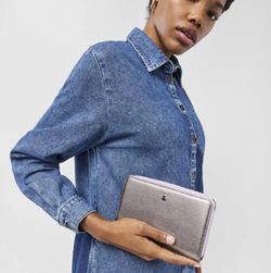 Tous New Dubai Medium Wallet Silber