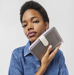 Tous New Dubai Medium Wallet Silber