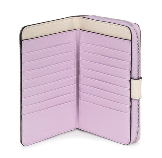 Tous New Dubai Medium Wallet Silber