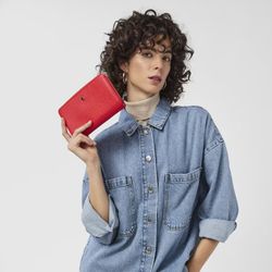 Tous New Dubai Red Medium Wallet