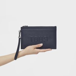 Portefeuille mobile bleu marine Tous Brenda