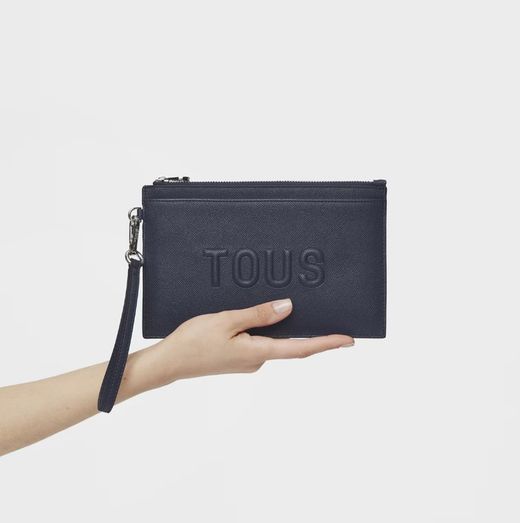 Portefeuille mobile bleu marine Tous Brenda