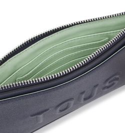 Portefeuille mobile bleu marine Tous Brenda