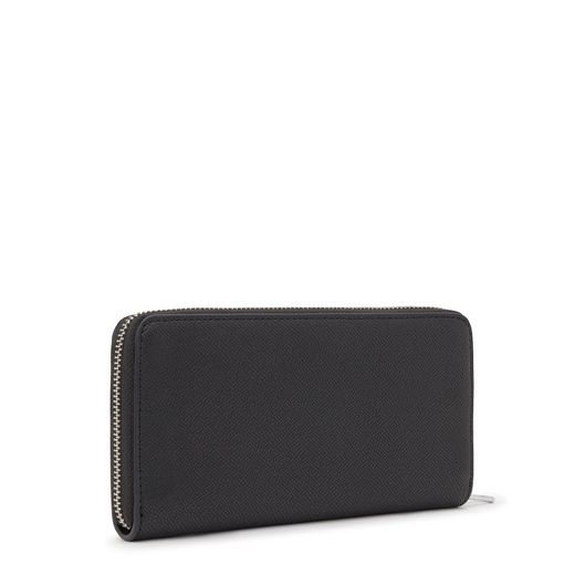 Tous Audree Pockets Medium Schwarze Geldbörse