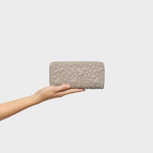 Billetera Tous Puffy Bear color topo