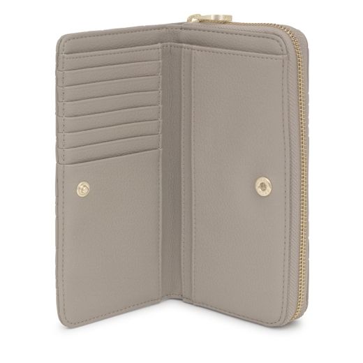 Billetera Tous Puffy Bear color topo