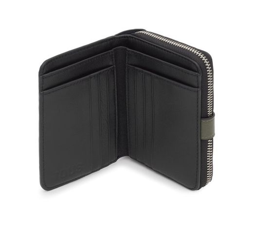 Tous Urbana Logo New Marineblaue Geldbörse