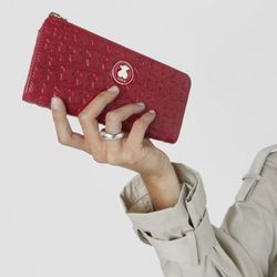Billetero Tous Sherton de piel roja 995960440 — Miralles Arévalo