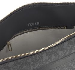 Tous Kaos Mini Lines City Bag Dunkelgrau