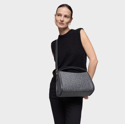 Tous Kaos Mini Lines City Bag Dunkelgrau