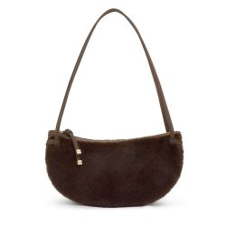 Bolso de hombro Tous Halfmoon color Marron