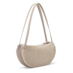 Tous Halfmoon Schultertasche in Taupe