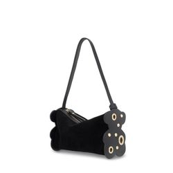 Bolso de hombro Tous Salsi Negro-Dorado