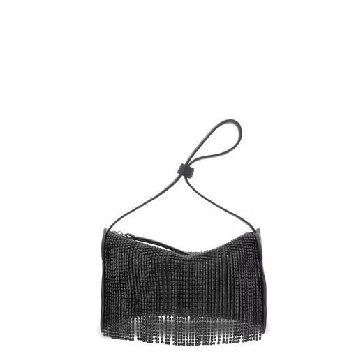 Tous Salsi Schwarze Rivere Schultertasche