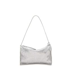 Tous Salsi Silberne Schultertasche