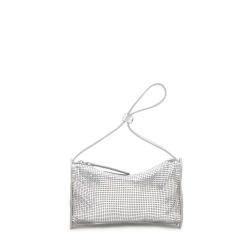 Tous Salsi Silberne Schultertasche