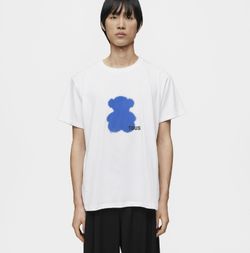 T-Shirt „Tous Bear Motifs Spray Blue“