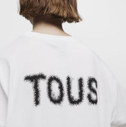 T-Shirt „Tous Bear Motifs Spray Blue“