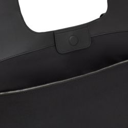 Großer Tous Lirio Raffia-Korb in Schwarz