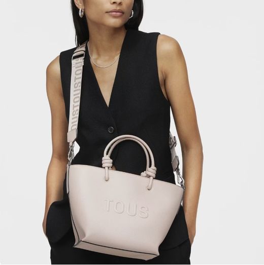 Tous kleine Babytragetasche Audree La Rue Neue Farbe Taupe