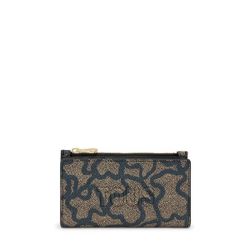 Tous Flat Kaos Icon Schwarze Geldbörse