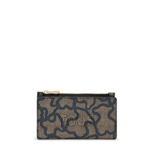 Tous Flat Kaos Icon Schwarze Geldbörse