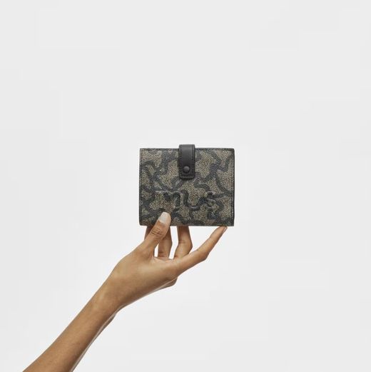 Schwarze Geldbörse Tous Kaos Icon