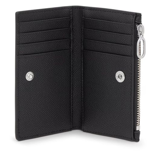 Portefeuille noir petit format Tous Audree Pockets